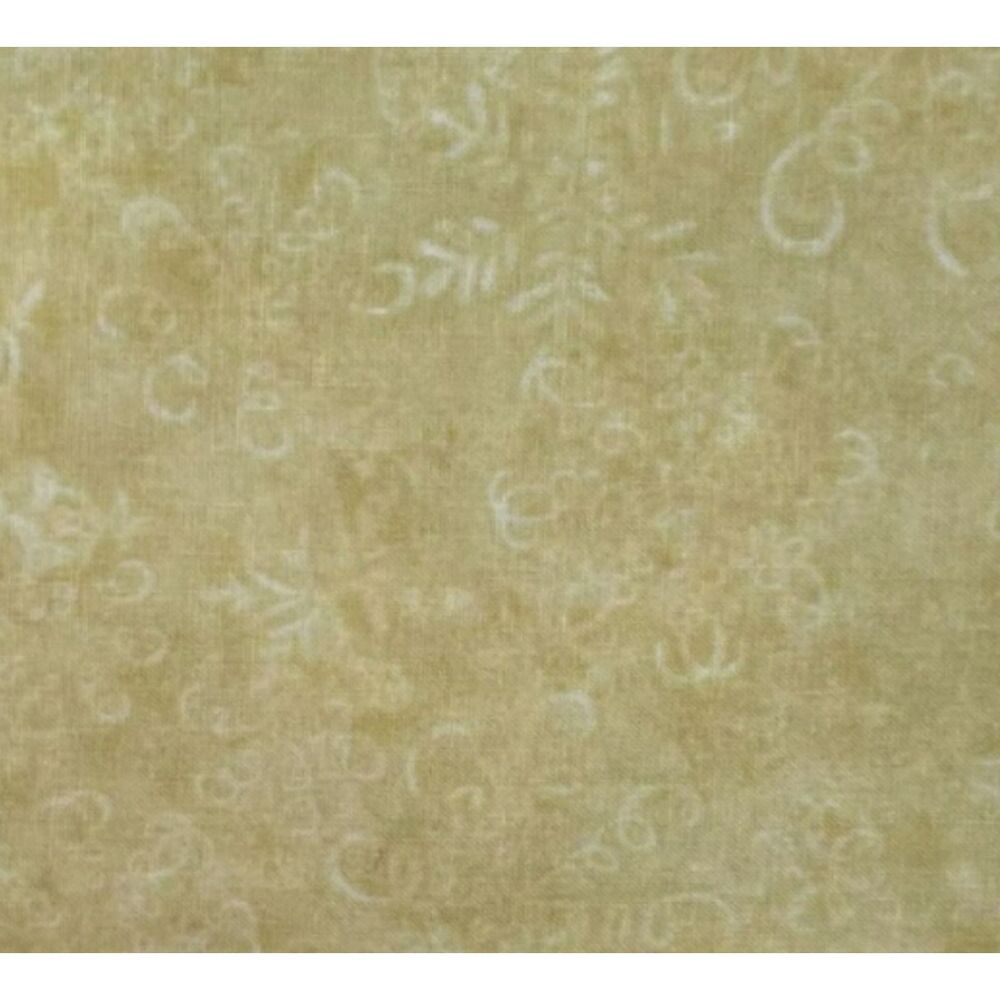 Christmas Fabric Blender "I Believe in Santa" Snowflake OOP Benartex Fabric BTY